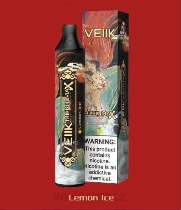 VEIIK Airo CZ | VEIIK Micko MAX jednorázová vapka 1500 vdechů citronový led DV0Z48
