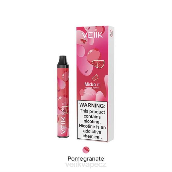 VEIIK Airo Pod Kit CZ | VEIIK Micko Pie jednorázová vapka 600 vdechů granátové jablko DV0Z23