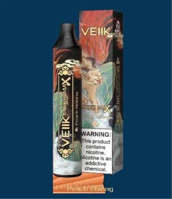 VEIIK Vape CZ | VEIIK Micko MAX jednorázová vapka 1500 vdechů broskvový oolong DV0Z51