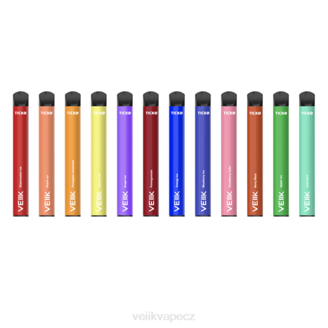 VEIIK Vape CZ | VEIIK Ticko jednorázová vapka 1200 vdechů více příchutí DV0Z31