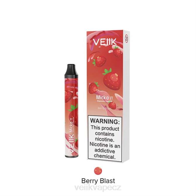 VEIIK Vape Price | VEIIK Micko Pie jednorázová vapka 600 vdechů bobule výbuch DV0Z26