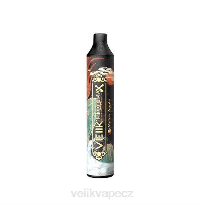 VEIIK Vape Review | VEIIK Micko MAX jednorázová vapka 1500 vdechů melounové jablko DV0Z47